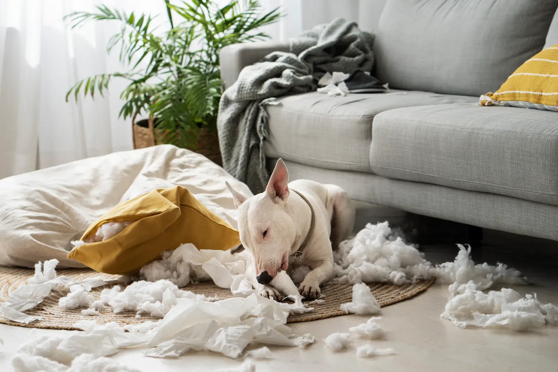 Chien destructeur : pourquoi il détruit tout et comment l'aider ?